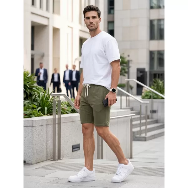  Pánské kraťasy DSTREET KHAKI 
