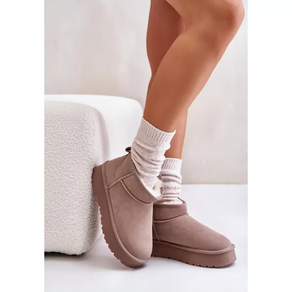 Dámské boty BOTO W5828 KHAKI 