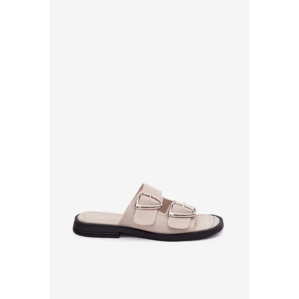  Dámské pantofle VINCEZA 62304 BEIGE 