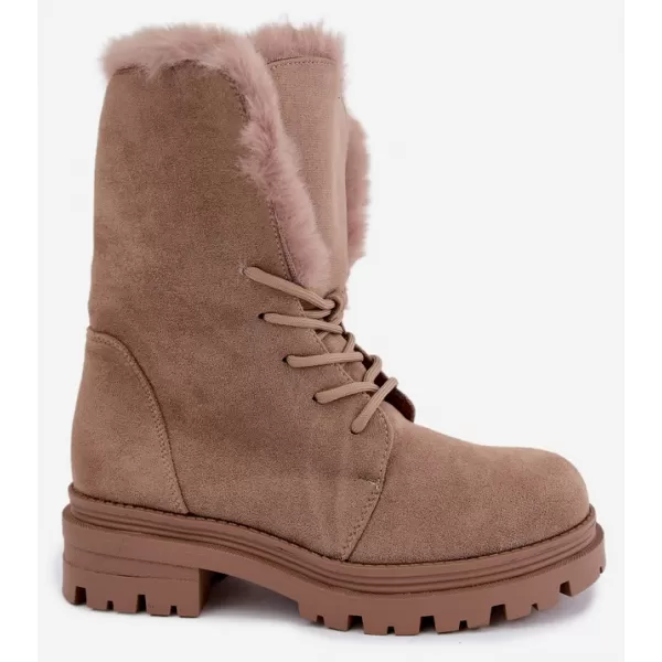  Dámské kotníkové boty BOTO 1628 BEIGE 