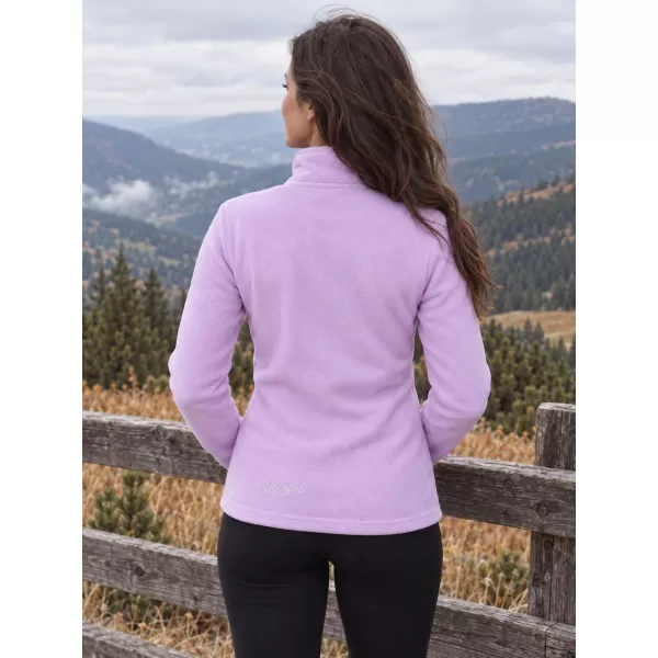  Dámská fleecová mikina ALTISPORT ILKI VIOLET 
