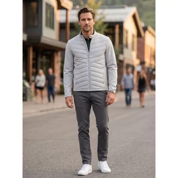  Pánská hybridní bunda MALFINI PREMIUM CROSS 555 SILVER GRAY 
