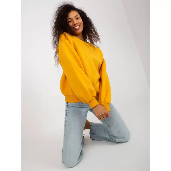  Dámská mikina EX MODA EM-BL-01.92 DARK YELLOW 