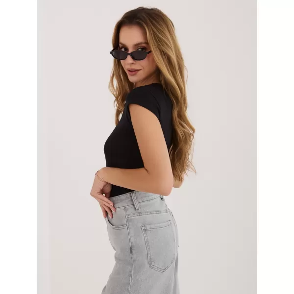  Dámské tričko RUE PARIS RV-TS-A1360.02P BLACK 