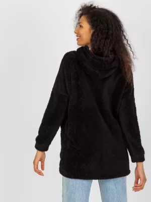 Dámská mikina RUE PARIS RV-BL-8435.96P NOIRE