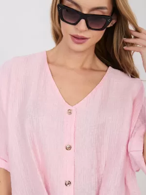 Dámská halenka ITALY MODA IT-BZ-81891.49 BRIGHT PINK