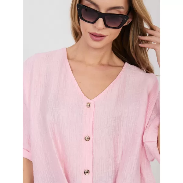  Dámská halenka ITALY MODA IT-BZ-81891.49 BRIGHT PINK 