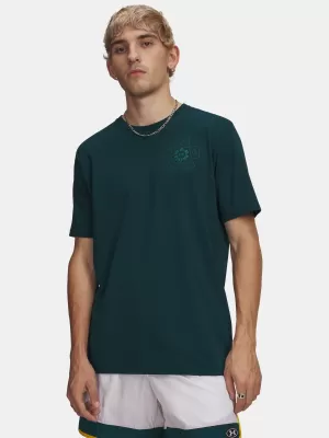 Pánské triko UNDER ARMOUR M RADIAL WM SS 6009264-919 ZELENÁ