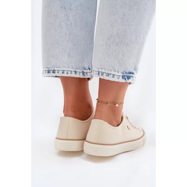  Dámské tenisky BIG STAR SHOES TT274773 BEIGE 