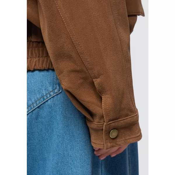 Dámská bunda OMBRE OW-JANP-0142 CAMEL 