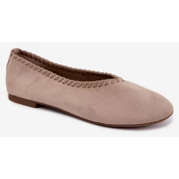  Dámské baleríny BOTO 9897 KHAKI 