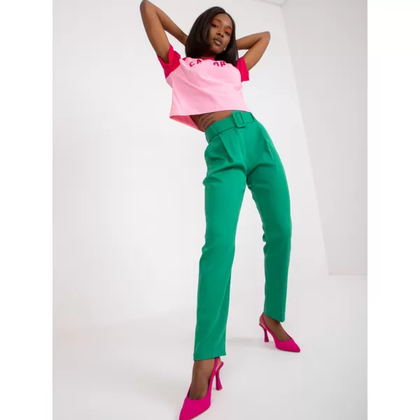  Dámské kalhoty ITALY MODA DHJ-SP-12787.21X BRIGHT GREEN 