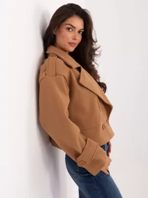 Dámská bunda RUE PARIS IT-KR-A9558.62 CAMEL