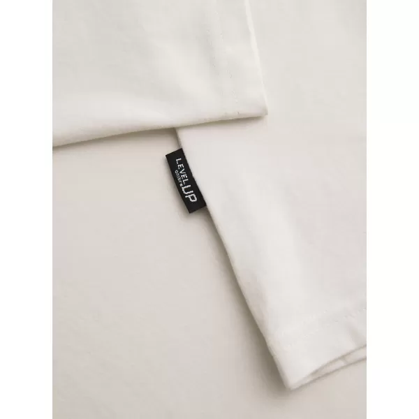  Pánské triko OMBRE OM-TSBC-0291 BLACK/OFF WHITE/PALE OLIVE 