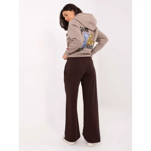 Dámské tepláky RELEVANCE RV-DR-A590.08 DARK BROWN 