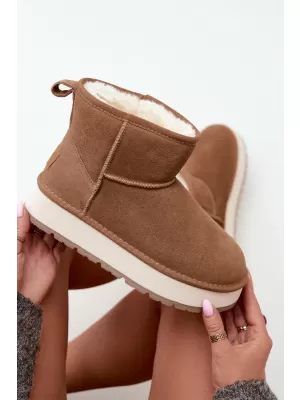 Dámské boty BIG STAR SHOES UU274692 BROWN/BEIGE