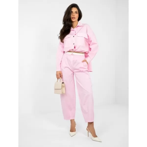  Dámské kalhoty ITALY MODA IT-SP-FL10125.78 BRIGHT PINK 