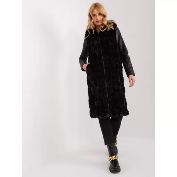  Dámská vesta WOOL FASHION ITALIA AT-KZ-2368-1.13 NOIRE 