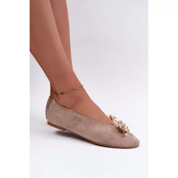  Dámské baleríny BOTO QQ-309 BEIGE 