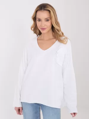 Dámská halenka FACTORY PRICE IT-BZ-6694.69 WHITE