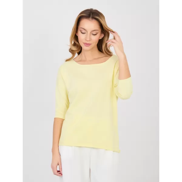  Dámské triko RUE PARIS RV-BZ-A1187.36 BRIGHT YELLOW 