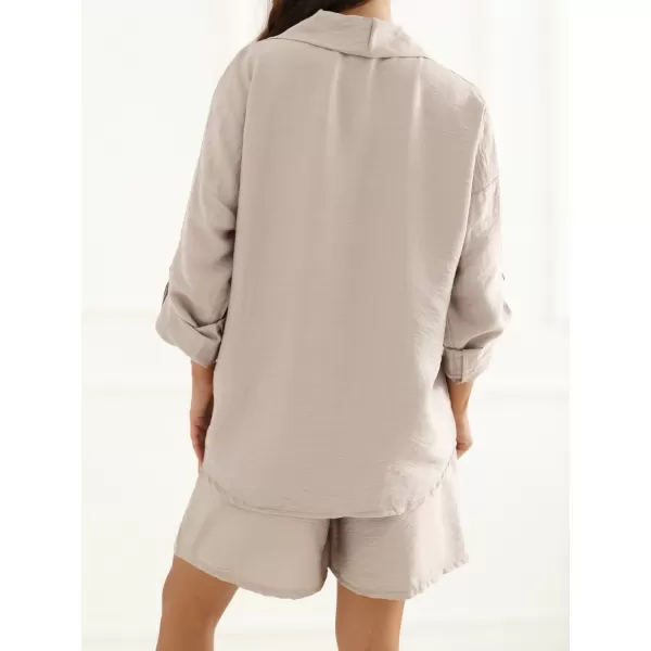  Dámský komplet RUE PARIS IT-KMPL-10365.04 DARK BEIGE 