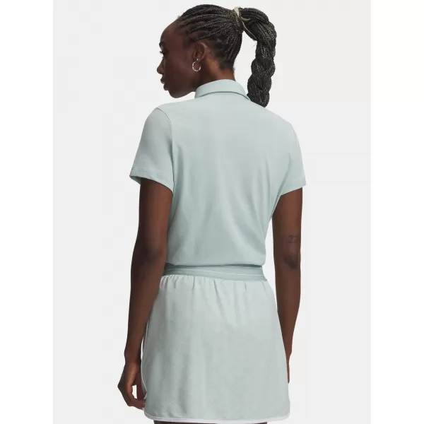  Dámské triko UNDER ARMOUR UA ARMOURDRY SS POLO 6009805-477 MODRÁ 