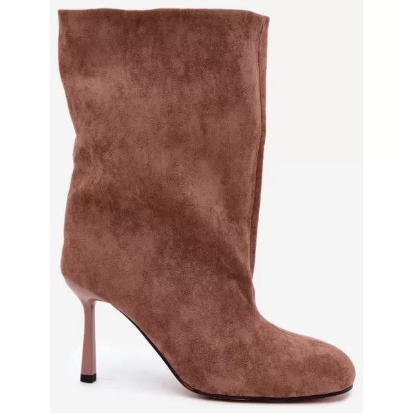  Dámské kotníkové boty BOTO CLS-653 MOCHA 