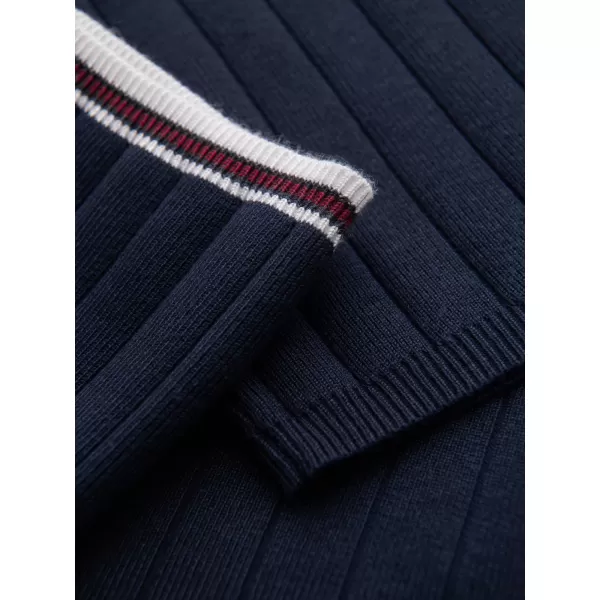  Pánské triko OMBRE OM-TSCT-0266 NAVY BLUE 