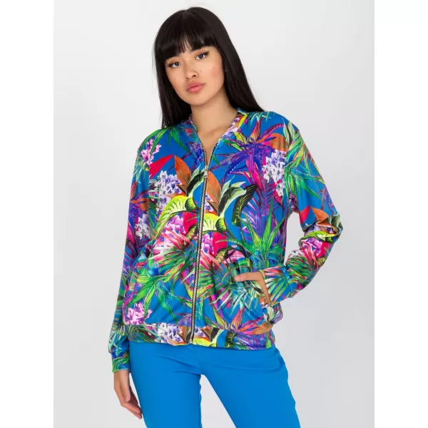  Dámská mikina RUE PARIS RV-BL-8122.32 DARK BLUE 