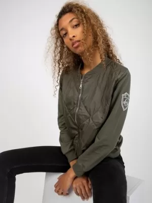 Dámská mikina RUE PARIS RV-BL-8225.88 KHAKI