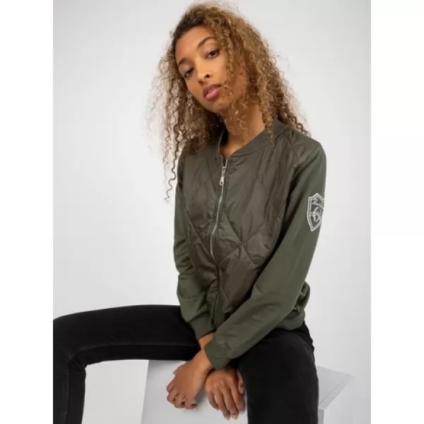  Dámská mikina RUE PARIS RV-BL-8225.88 KHAKI 