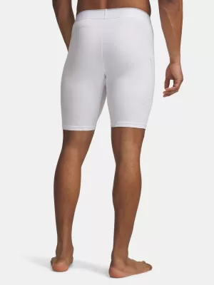 Pánské kraťasy UNDER ARMOUR HG ELITE LONG SHORTS 6015388-100 BÍLÁ