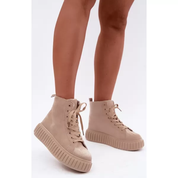  Dámské tenisky BOTO LA372 BEIGE 