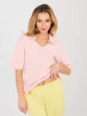 Dámský svetr ITALY MODA MI-SW-0120.16 BRIGHT PINK
