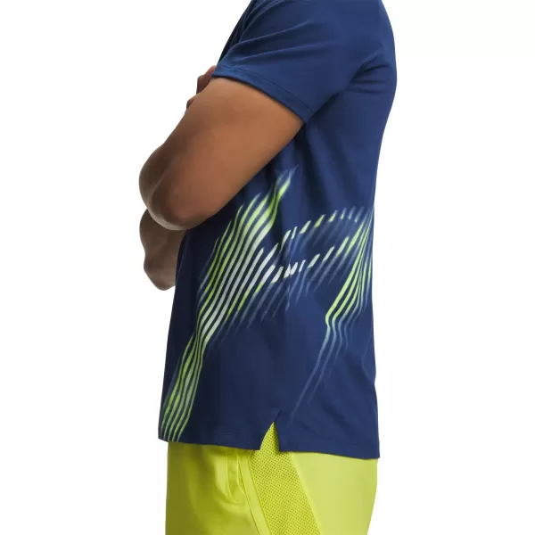  Pánské triko UNDER ARMOUR UA M VELOCITI FLASH LOGO SS 6015237-997 MODRÁ 