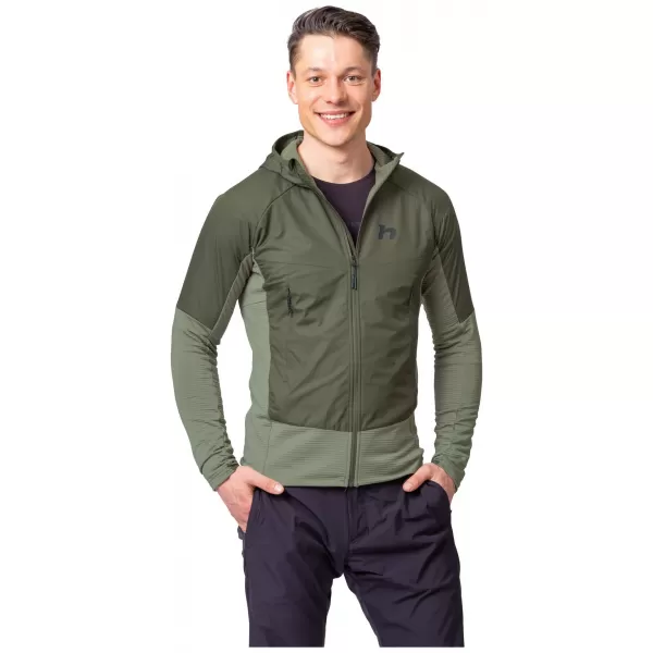  Pánská mikina HANNAH NIRON PRO DEEP DEPTHS/DEEP LICHEN GREEN 