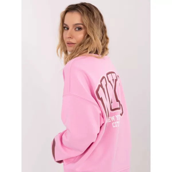  Dámská mikina FACTORY PRICE MJ-BL-H2496.27 BRIGHT PINK 