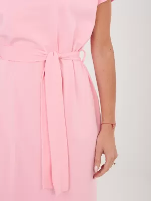 Dámské šaty RUE PARIS RV-SK-A1231.19 BRIGHT PINK