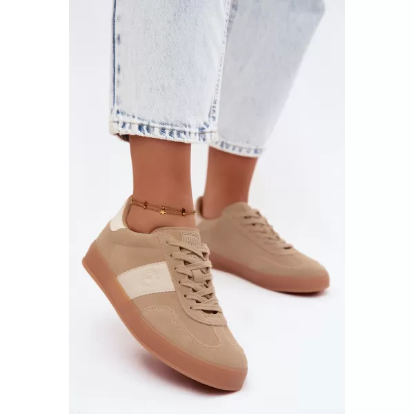  Dámské tenisky BIG STAR SHOES UU274009 BEIGE 