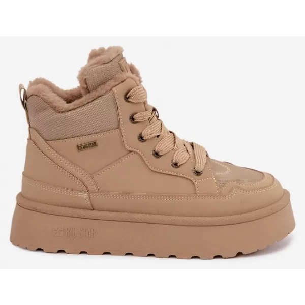  Dámské sněhule BIG STAR SHOES UU274166 BEIGE 
