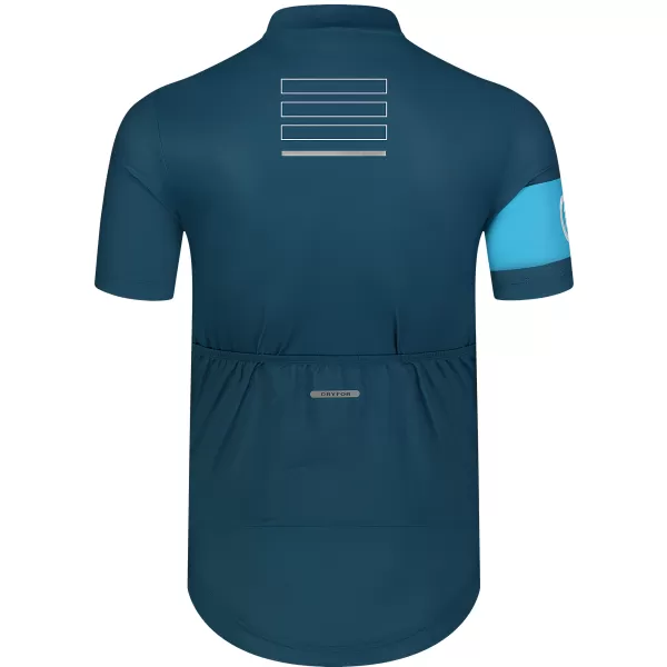  Pánský cyklo dres NORDBLANC CAMEL NBSMF8079 MODRÁ 
