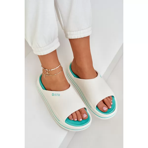 Dámské pantofle BIG STAR SHOES NN274A038 WHITE 