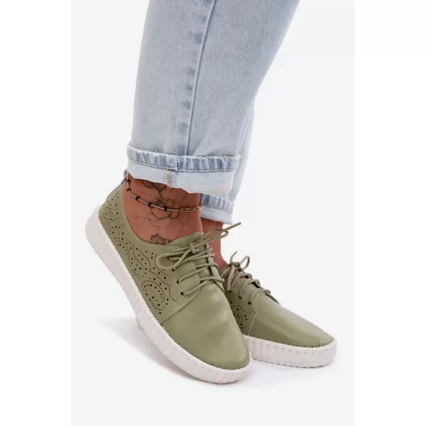  Dámské polobotky BOTO G2437 GREEN 