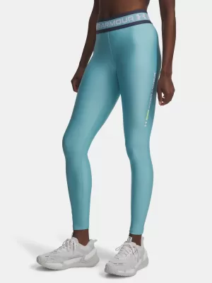 Dámské legíny UNDER ARMOUR TECH BRANDED LEGGING 6009972-425 MODRÁ