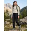 Dětské softshellové kalhoty ALPINE PRO ABARO 2 BLACK