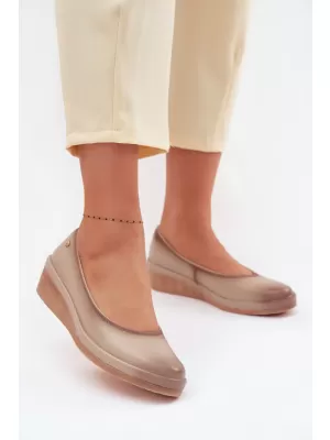 Dámské polobotky VINCEZA 39987 BEIGE