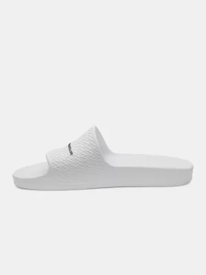 Pánské pantofle UNDER ARMOUR ARMR SLIDE LITE 6007528-100 BÍLÁ