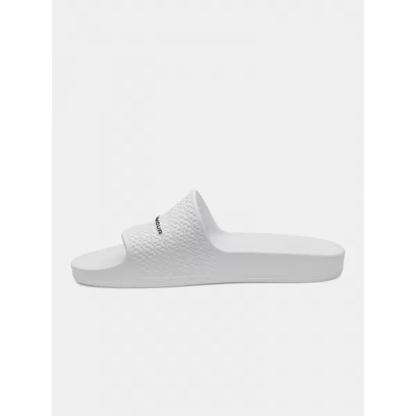  Pánské pantofle UNDER ARMOUR ARMR SLIDE LITE 6007528-100 BÍLÁ 