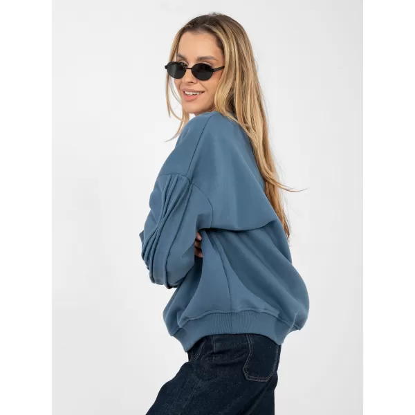  Dámská mikina FACTORY PRICE NS-BL-NS2548.05 DARK BLUE 